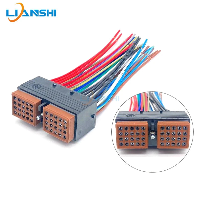 Apply carter 320 320 v1 / v2/311 d / 312 d / 315 d computer board plug line excavator parts 40 pin harness