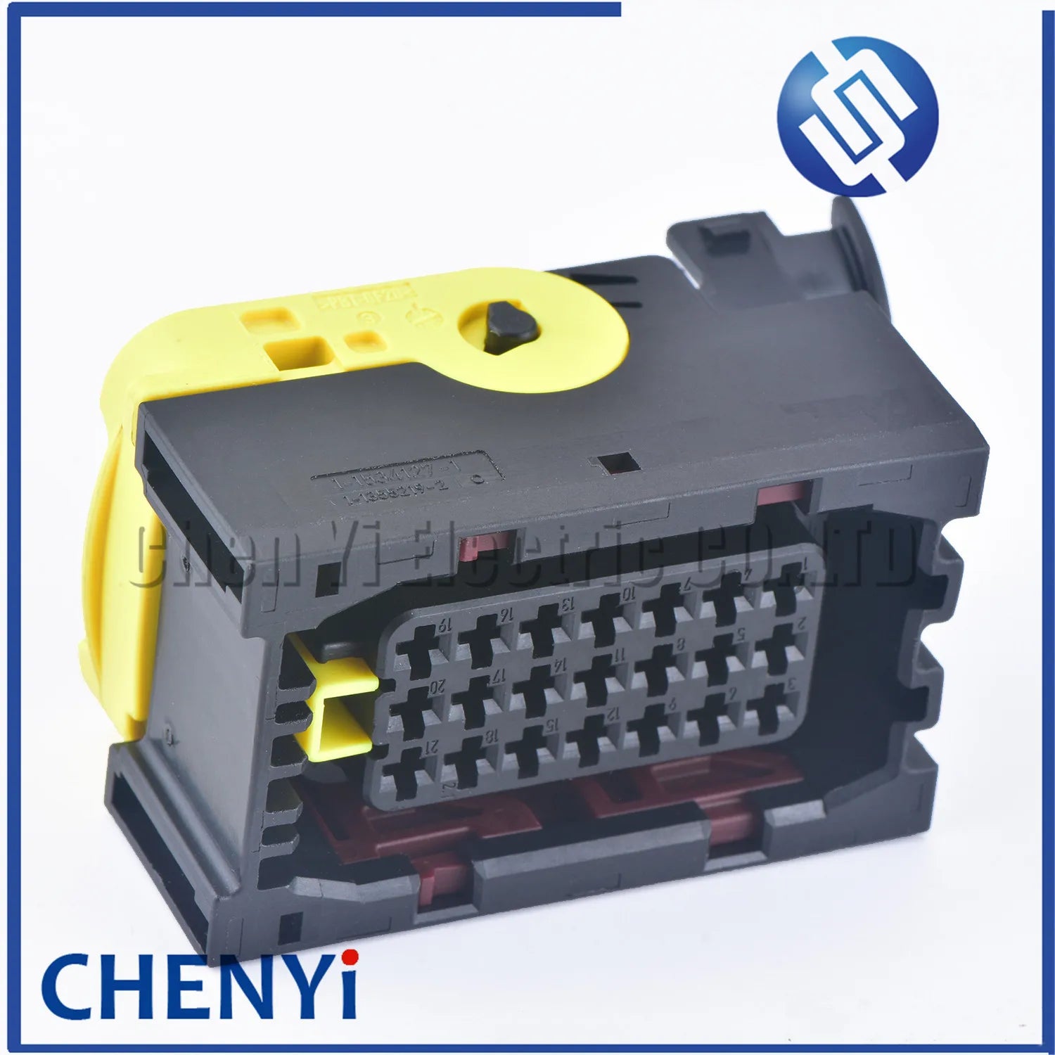 21 Pin ECU connectors 1-1534127-1 Balck Female Wiring Socket Plug 1-1355219-2 With Terminals and waterproof seal