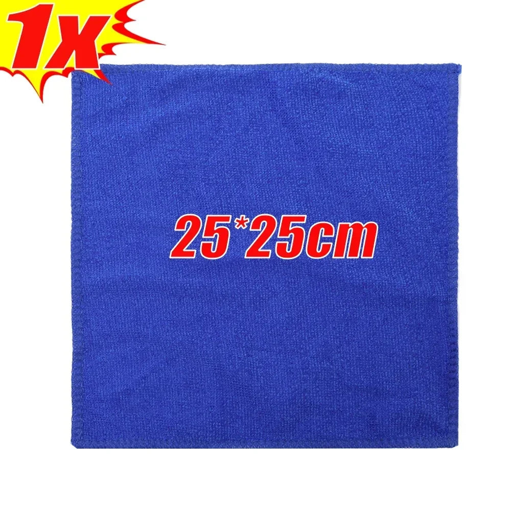 1/30Pcs Microfiber Towels Car Wash Drying Cloth Towel Household Cleaning Cloths Auto Detailing Polishing Cloth Home Clean Tools