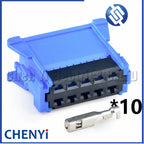 10 Pin Car Heater blower resistor connector harness plug 98174-1004 98174-1002 297115 8200729298 For PEUGEOT CITROEN Renault