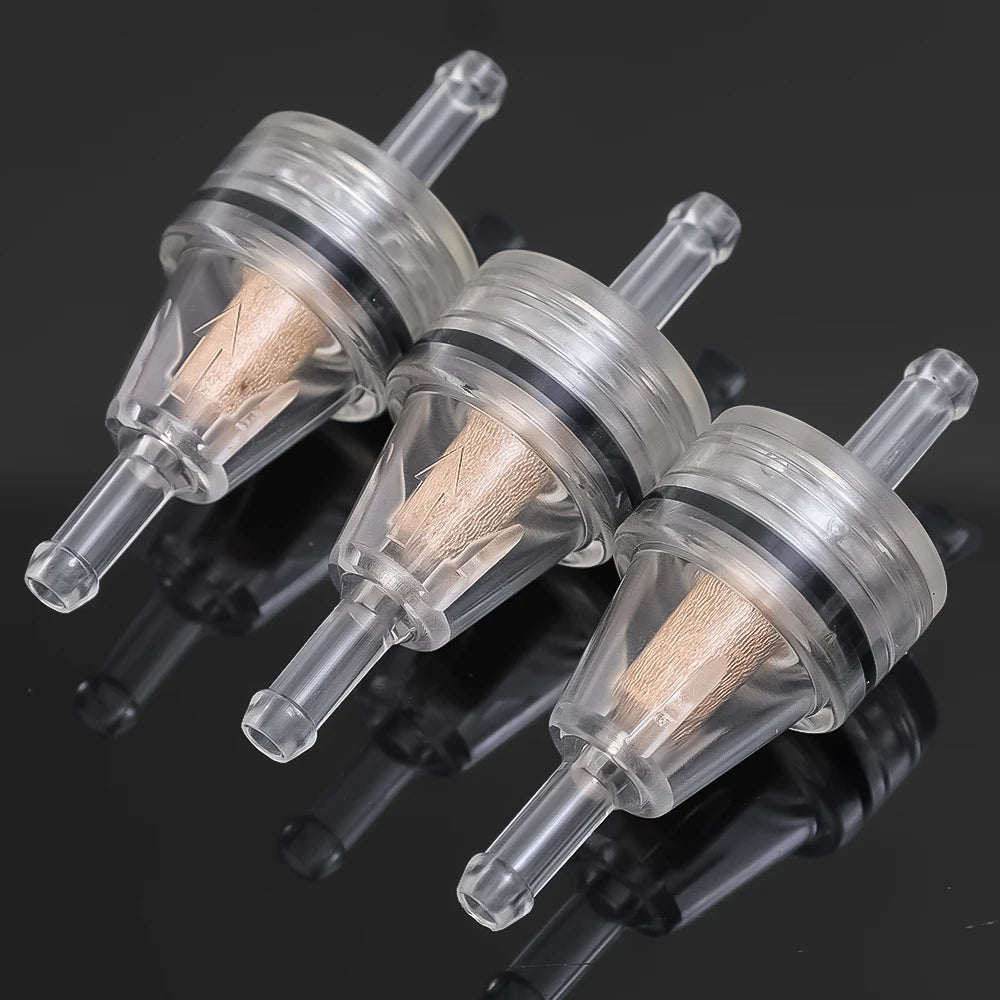 1/4pcs Motorcycle Fuel Filter Universal Gas Inline Fuel Filter Engine Inline Gasoline Filters Scooter Filter Tool for Kawasaki