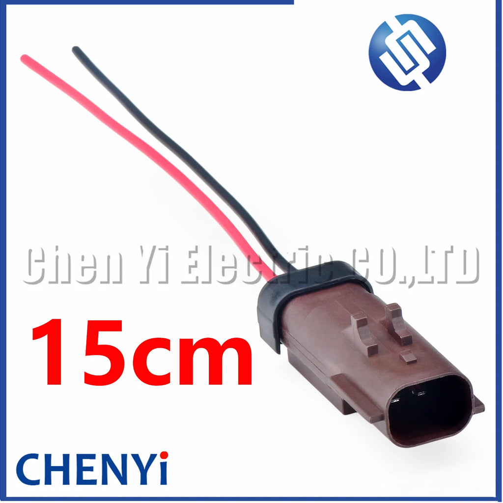 2 Pin automotive waterproof connector Air solenoid valve plug 54200207 54200261 54200206 For Cummins Jeep Lincoln Chrysler