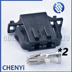 2 Pin Automotive Connector Air Conditioner Blower Motor Plug Socket 1J0 972 752 1J0 972 762 1J0972762 1J0972752