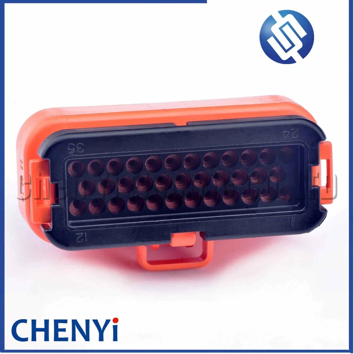 35 Pin orange series female sealed waterproof auto connector wire connection ECU plug 776164-6 With Pins