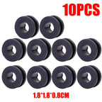 Rubber Motorcycle Cushion Washer Gasket Replacement Part Fairing Side Cover Bushing O Ring Anti Vibration Mount Black Pads
