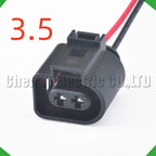 2-Pin Auto Connector Connector Connectors Fluid Electromagnetic Vw Audi