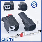 2 Pin male or female auto waterproof connector Fuel injector front wheel ABS sensor plug for Ford Buick Chevrolet EV6