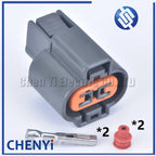 2 Pin 2.3 male or female Automotive waterproof connector PB625-02127 PB621-02120 lighting 1G/2G knock sensor plug for Mitsubishi