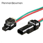 1 Set 2 Pin Car 805-120-521 Daytime Rerunning Light Fuel Injector Electrical Cable Connectors Wire Harness Plug A0225451926