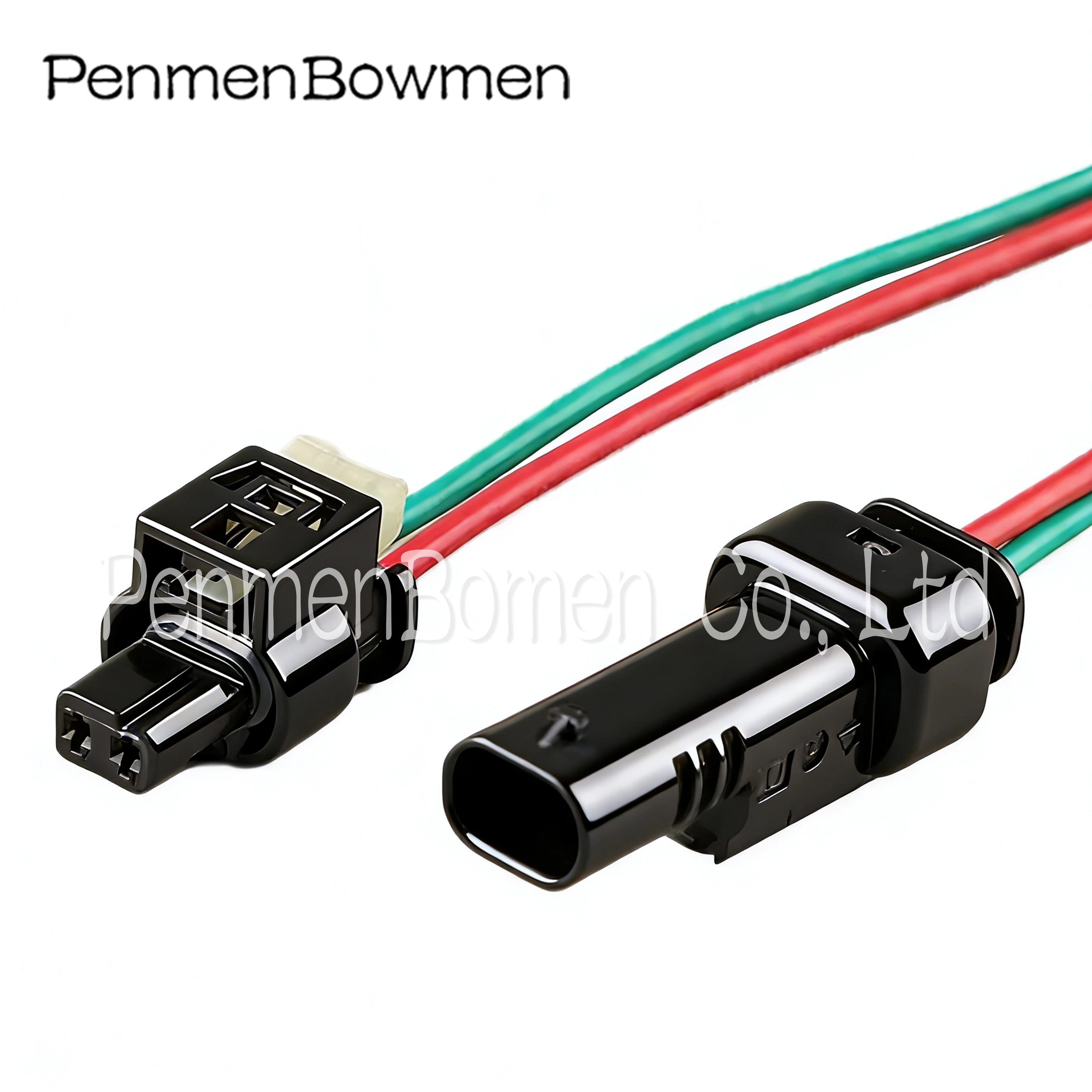 1 Set 2 Pin Car 805-120-521 Daytime Rerunning Light Fuel Injector Electrical Cable Connectors Wire Harness Plug A0225451926