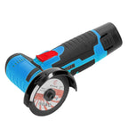 19500RPM Cordless Electric Angle Grinder 12V Rechargeable Mini Polishing Grinding Machine Multifunction Diamond Cutting amabilis