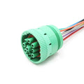 HD16-9-1939S automotive connector, HD10-9-96P diagnostic interface waterproof plug-in wire harness