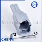 2 Pin Car reversing radar probe sensor Wheel Speed ABS Sensor plug 27540XA00A 7282-7770-40 7183-7770-40 For Subaru Nissan Teana