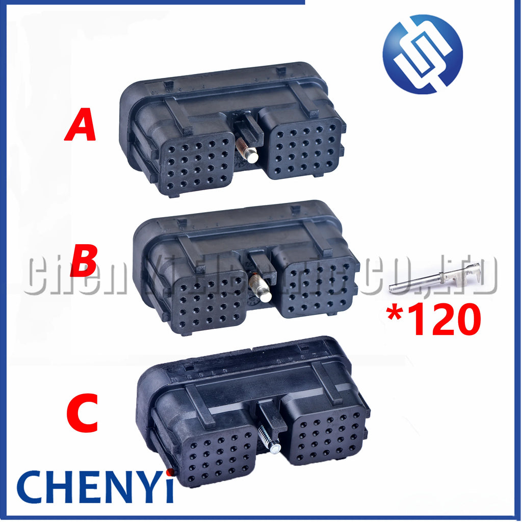 40 Pin/way connector automotive waterproof plug DRC26-40S DRC26-40SA DRC26-40SB DRC26-40SC With Pin For Deutsch DRC series