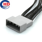24 Pin Connector Unsealed Series Female Male Connector Cable Plug Motorcycle Electrical Harnesses Wiring Harness MX34024PF1