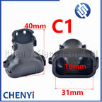 Connector electric wire back cover protective shell Fixed Wire Group Bent Tail Buckle 1670057-1 1670364-1 1563110-1 1670865-1