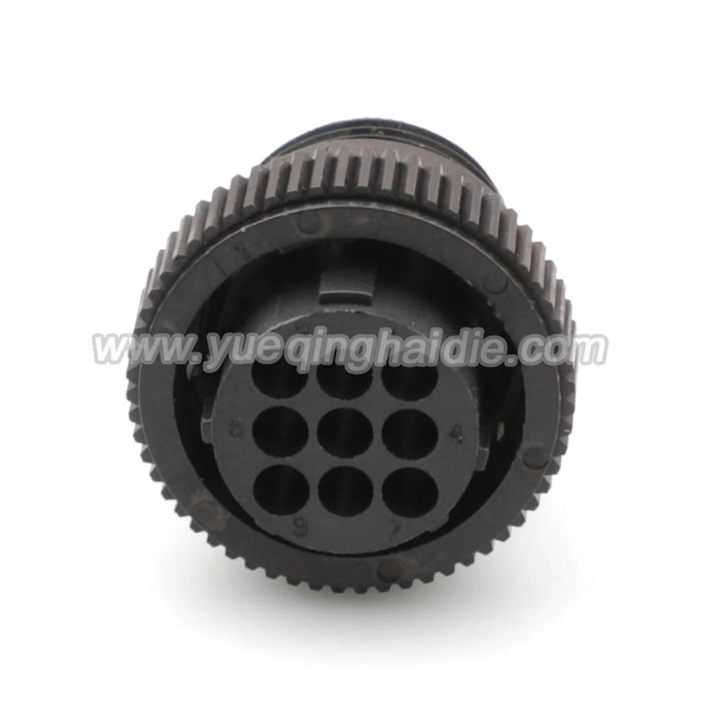 AMP 9PIN Connector 1.5mm Male Female Black Circular Connectors Cable Socket Wiring Harness 182922-1 182645-1
