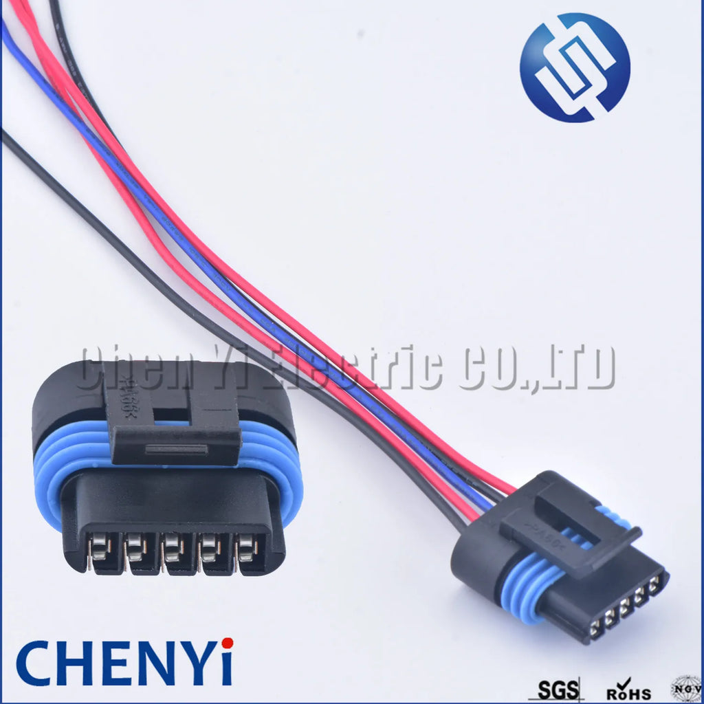 5 Pin Automotive waterproof connector Suits High Energy Ignition Coil with built-in Igniter plug 12162825 H2377-5P For GM LS2