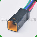 8 Pin Auto Waterproof Electronic Connector Wire Harness Butt Plug For 08R-JWPF-VSLE-S 0...