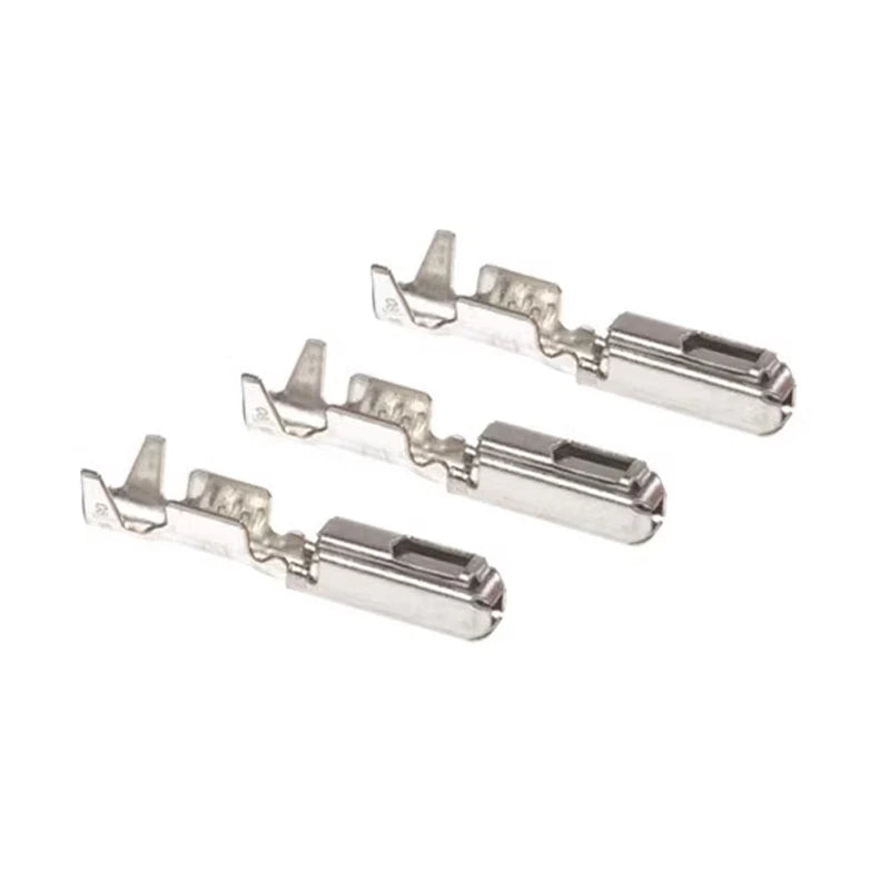 100pcs ECU pin square terminal 5-968221-1 tin-plated automotive connector female spring crimping range 0.5-0.75mm²