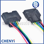 6 Pin Auto throttle valve connector Air Flow Meter Sensor harness plug 7283-8850-30 7282-8850-30 For Nissan 350Z R35 GT-R V35
