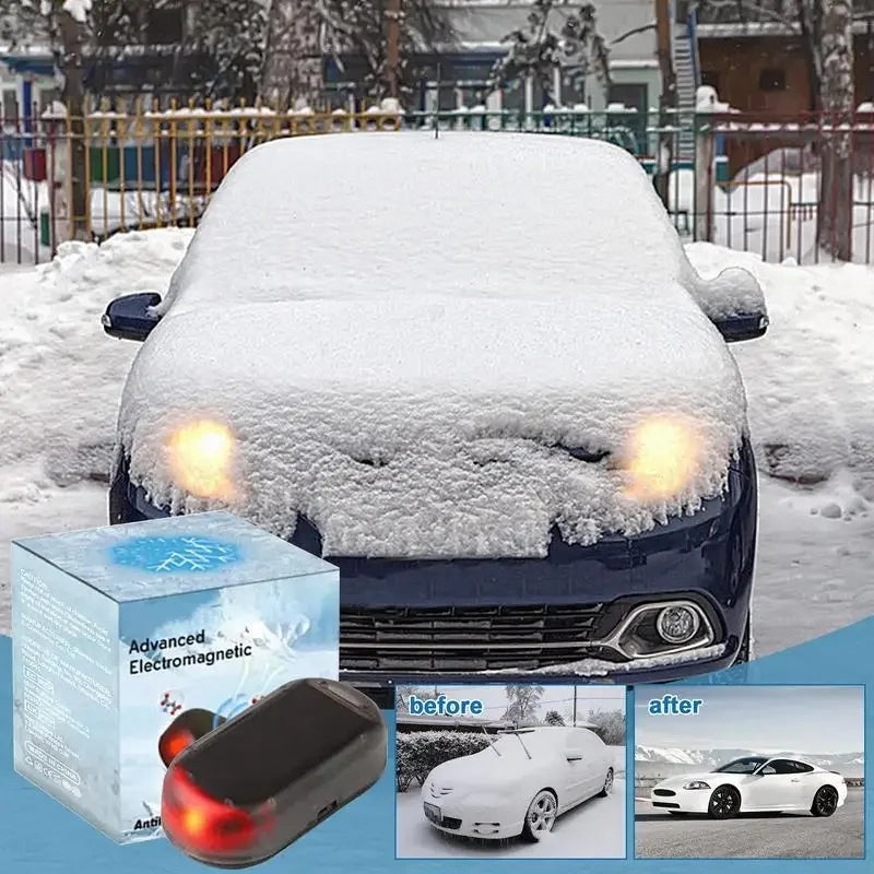 Car Antifreeze Instrument 10/1Pcs Electromagnetic Molecular Windshield Snow Removal Window Glass Microwave Deicing Instrument