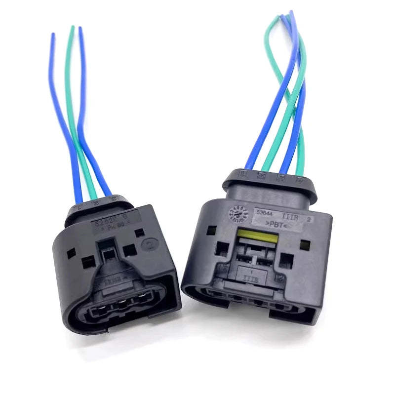 Suitable for electronic water pump wiring harness plugs, wiring harnesses 3P and 4P automotive parts of Mercedes-Benz, BMW and V