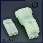 5 sets 2 Pin HM 090 automotive connector Power Battery Waterproof Electronic Connector 6187-2804 6180-2451 6187-2801