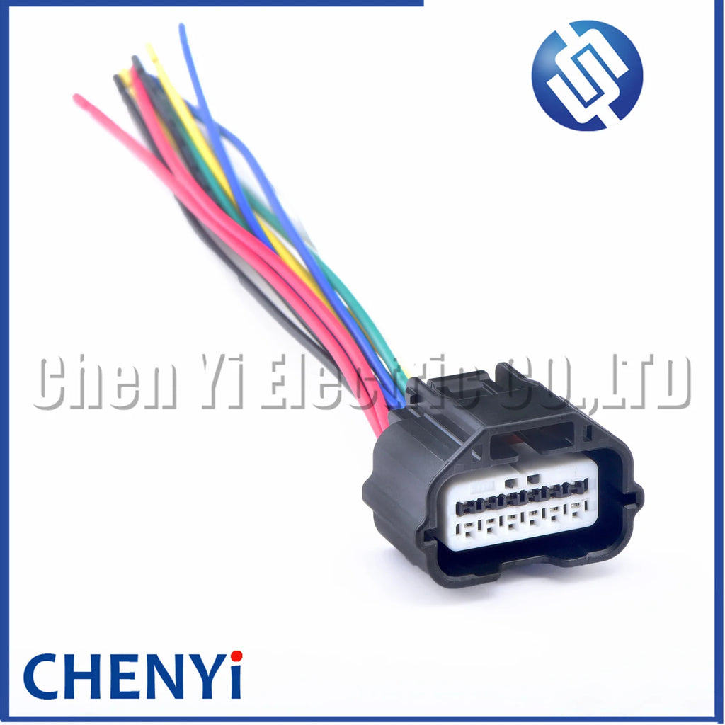 12 Pin Auto Waterproof connector Front bumper Reverse radar sensor plug 7282-8854-30 7283-8854-30 For Nissan Infiniti Land Rover