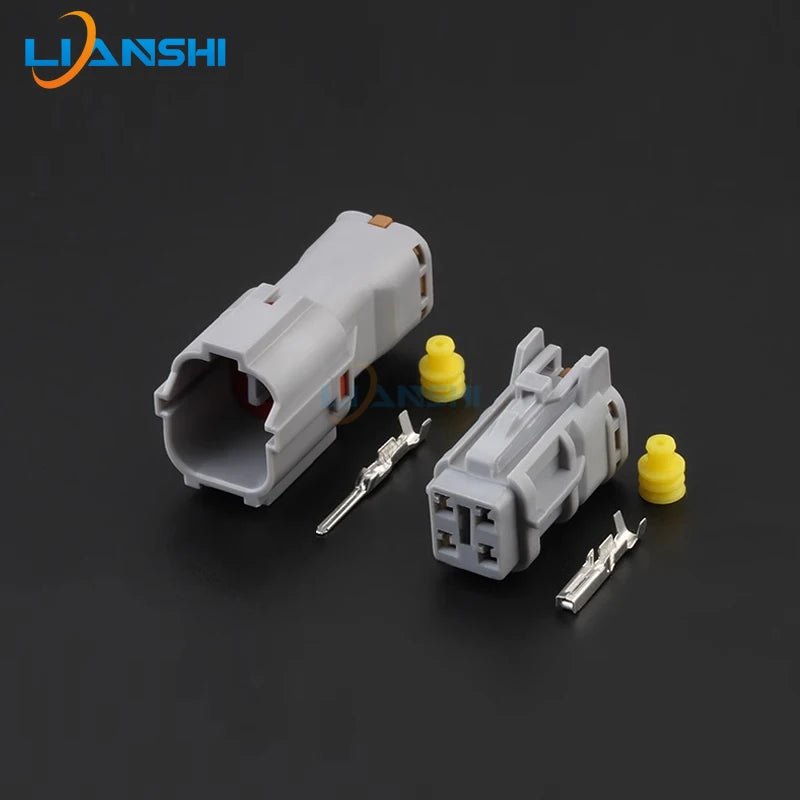 5set MG610331-5 Car Connector MG640333-5 Car lights modified 4pin harness plug terminal 7222(7123)-7444-30