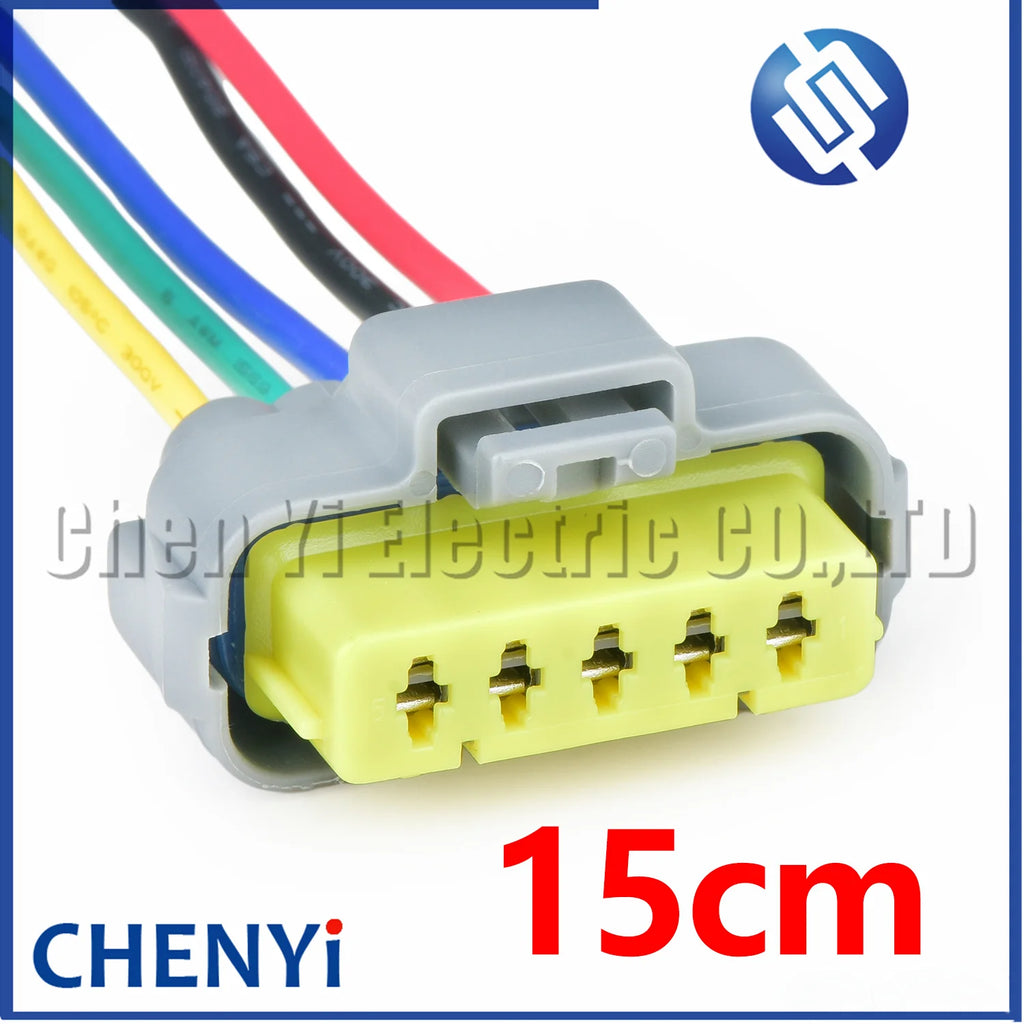 5 Pin 2.8 Series Car Headlight Auto Turn Signal Waterproof plug 3126684T6 211PC053S4026 For Qashqai Nissan TIIDA Sylphy X-Trail