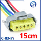 5 Pin 2.8 Series Car Headlight Auto Turn Signal Waterproof plug 3126684T6 211PC053S4026 For Qashqai Nissan TIIDA Sylphy X-Trail