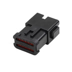 DT04-12PA-BE02 Black male terminal sheath Dechi type 12-hole waterproof plug wire harness connector