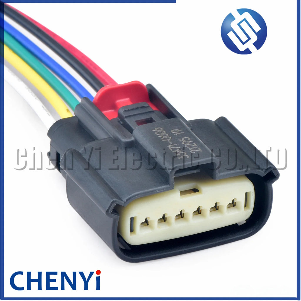 6 Pin 33471-0601 334710651 33471-0616 vehicle speed Accelerator pedal connector Tail Light plug pigtail For Ford Buick Chevrolet