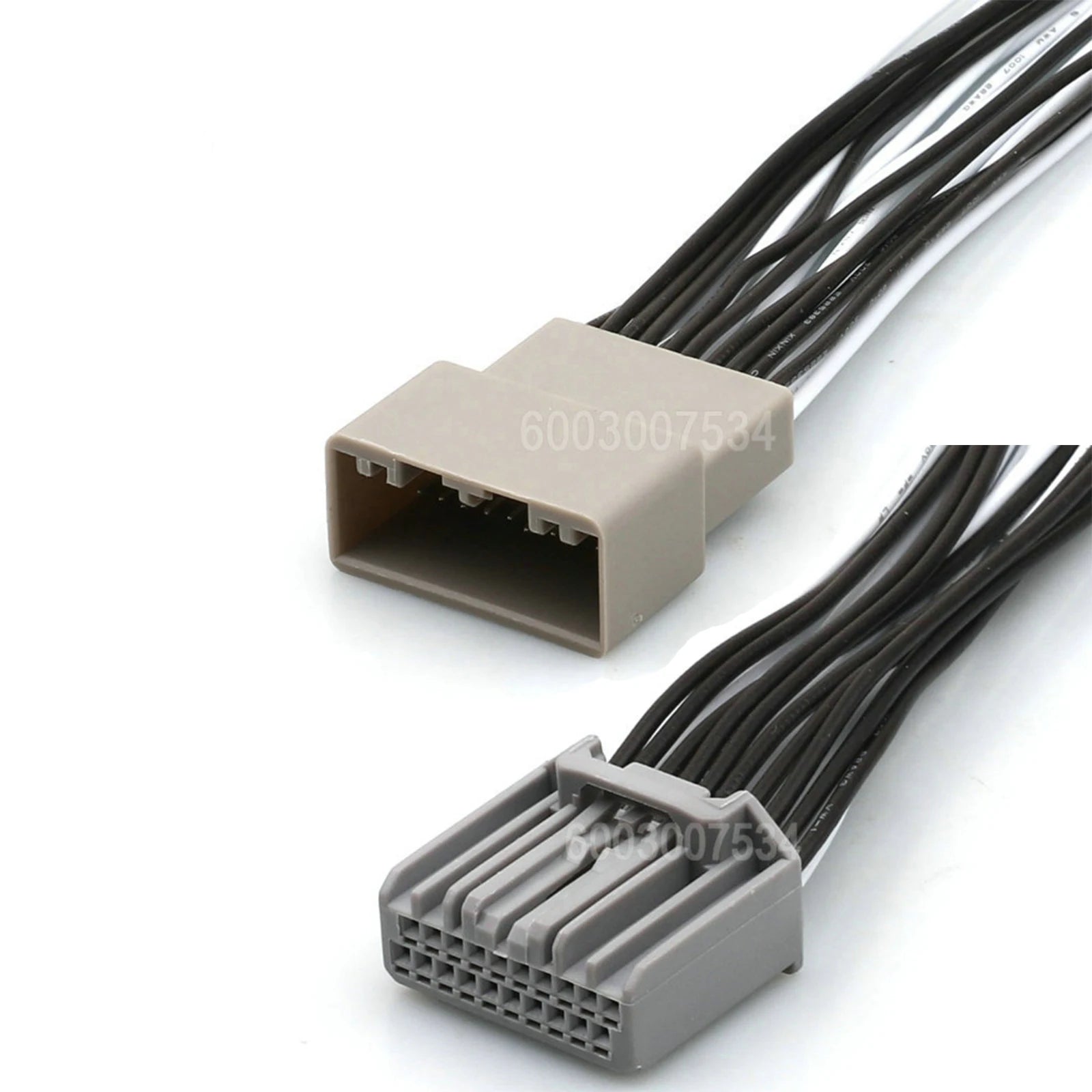 20 Pin Connector Unsealed 0.7mm Series Female Male Connector Cable Plug Motorcycle Electrical Harnesses Wiring Harness MX34020PF