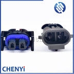 5 Pcs 2 Pin car waterproof connector air conditioner compressor pump Fuel Tank plug AC CLUTCH Connector 12162017 H1348-2P For GM