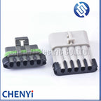 5 Pin Automotive Waterproof Male or Female Wiring Plug Grey Connector plug 1218-6400 12084891