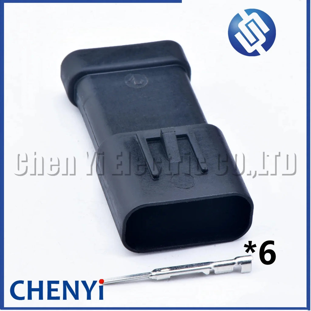 6 Pin Accelerator Pedal Position Throttle Connector Mass Air Flow Meter Plug 1438153-5 1-1419168-1 1-1419168-2 For Ford GM