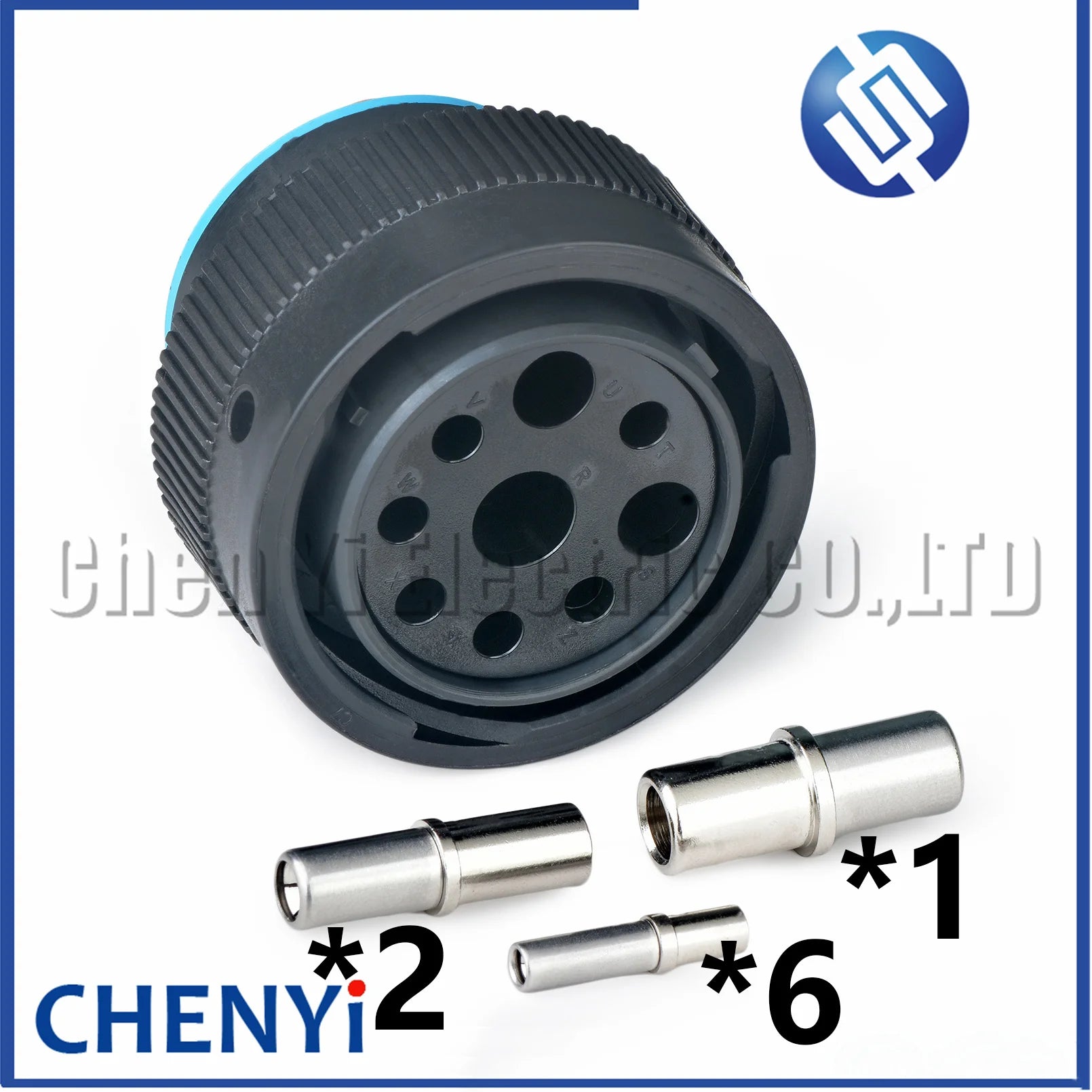 9 Pin HDP series automotive waterproof connector male or female plug HDP26-24-9SE HDP24-24-9PE With Pins For Deutsch