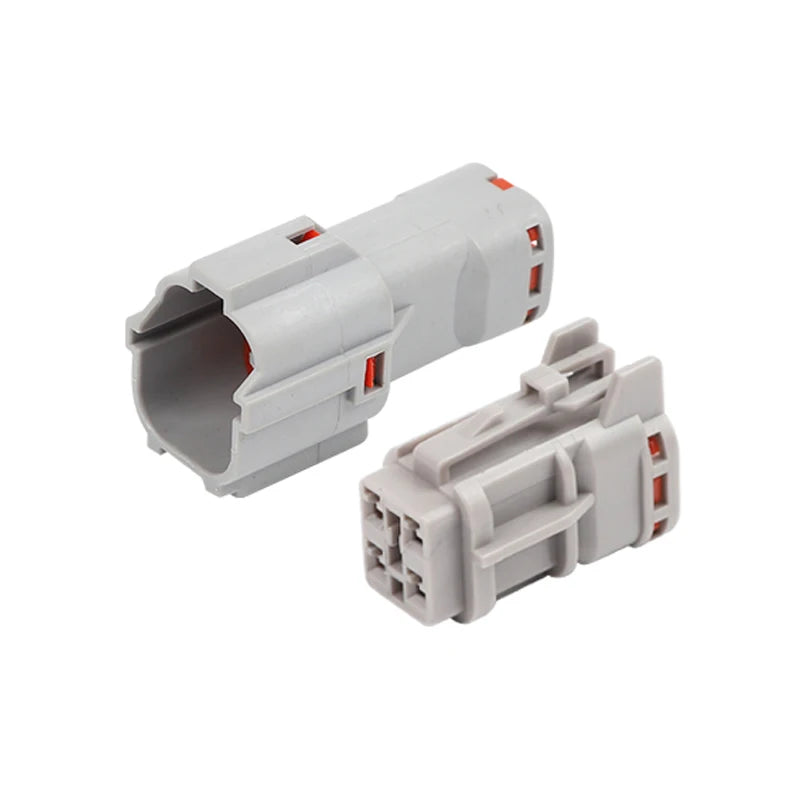 5set MG610331-5 Car Connector MG640333-5 Car lights modified 4pin harness plug terminal 7222(7123)-7444-30