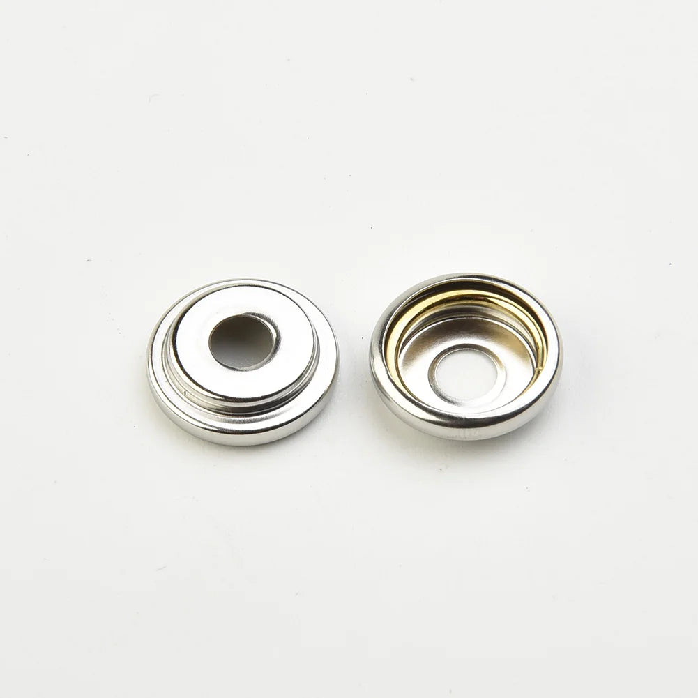 30 Pcs Snap Fastener Stainless Canvas Screw Kit For Tent Boat Marine Boat Canvas Cover Tools Car Canopy Accessories