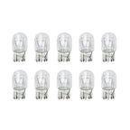10 Pcs 5/21W Clear Glass Turn Signal Stop Brake Tail Light Bulbs LED Turn Singal Light Reverse Brake Backup Lamp Tail Light