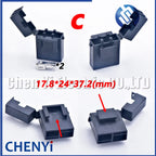 5 set Automotive insurance box Xenon lamp accessories fuse box BX2017A BX2017D BX2017 Medium Car Fuse Holder with Crimp Pins