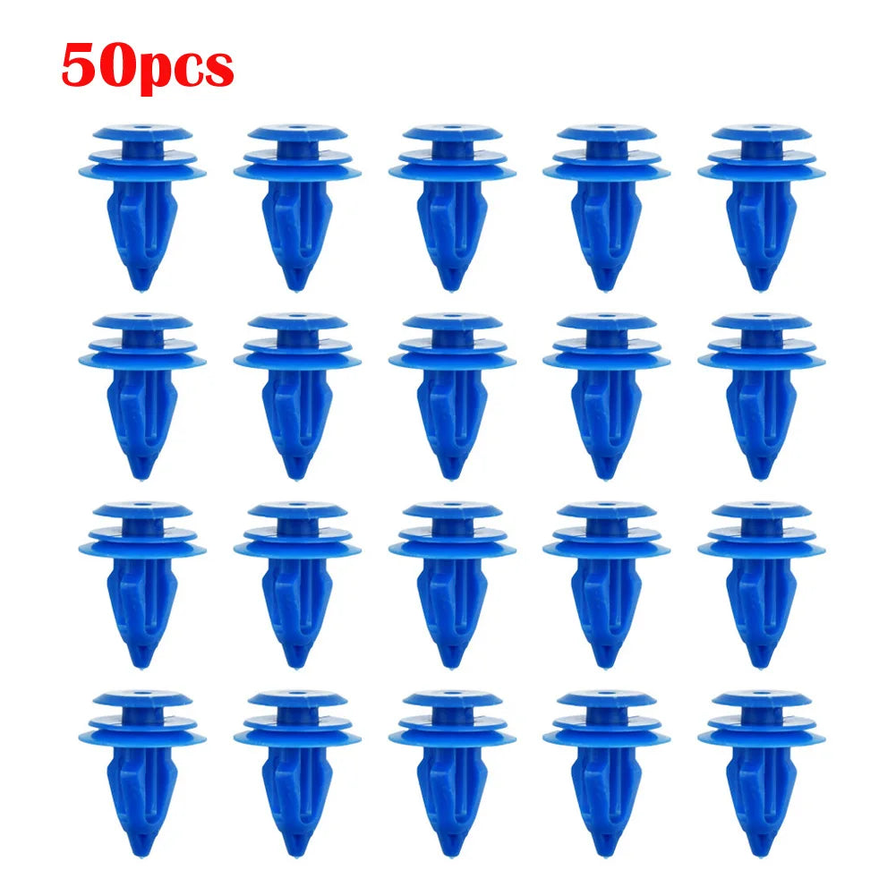 50Pcs Front Rear Wheel Arch Trim Plastic Clip For Rover Range Evoque Car Door Guard Front Rear Wheel Arch Trim Fastener Clips