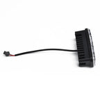 2pcs 3LED Car Work Light DRL Spotlight Super White High Power Waterproof Car Daytime Running Light Fog Lamp Driving Lamp