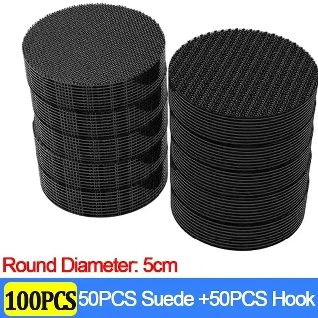 Double Sided Carpet Fixing Sticker Self Adhesive Car Carpet Fixed Patch Fastener Sheets Sofa Floor Foot Mats Anti Skid Grippers