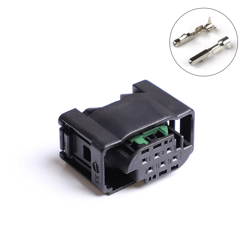 9-967616-1 is suitable for 6-pin wiring harness plugs of Mercedes-Benz, Hyundai and Great Wall throttle valves. 1/2-967616-1