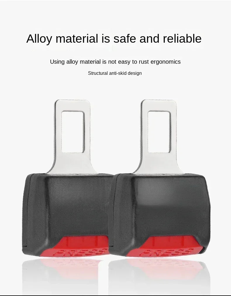 Car Seat Belt Clip Extender Safety Seatbelt Lock Buckle Plug Thick Insert Socket Extender Safety Buckle Seat Belt Cover Amagi