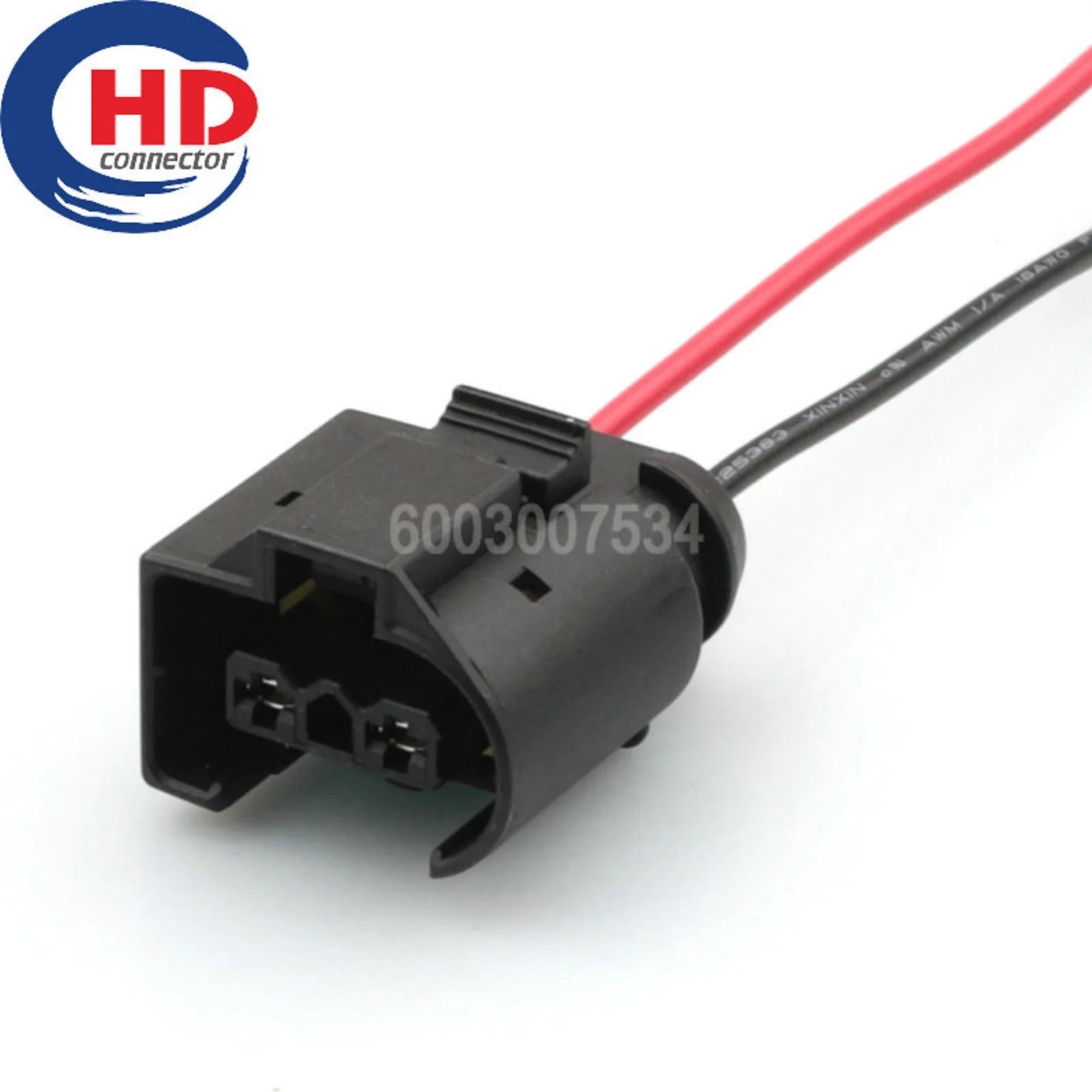 2 Pin 3.5mm Female Waterproof Automotive Electrical Connector Car Air Pump Harness Plug 50290060 for air pump plug