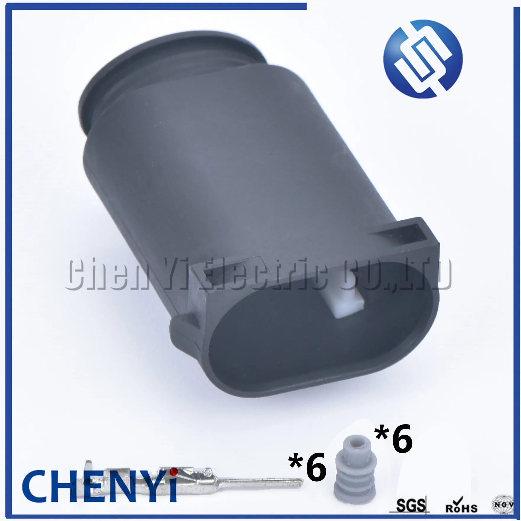 6 Pin Automotive waterproof connector Throttle Valve Sensor Connector 1-967616-1 Accelerator Pedal Plug 9-967616-1